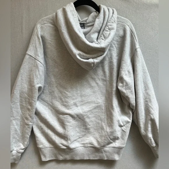 TNA Aritzia Terry Fleece Boyfriend Hoodie Sz L - Picture 2 of 8